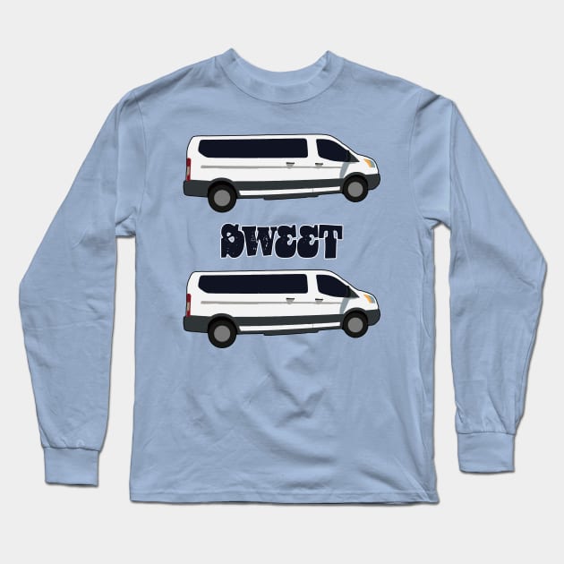 Van Sweet Van Long Sleeve T-Shirt by stermitkermit